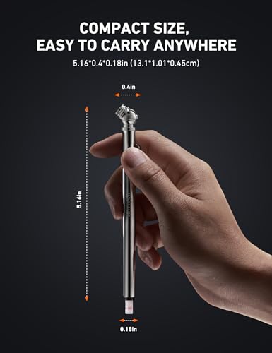 AstroAI Pencil Tire Pressure Gauge, 5 Pack 10-75 PSI Stainless Steel Body - size: 5 Pack, style: without case