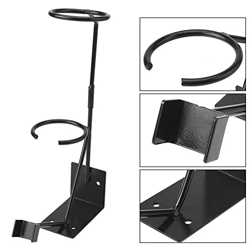 YUZES Gravity Feed Spray Gun Holder, 100 Paint Strainers, Bench/Wall Mount