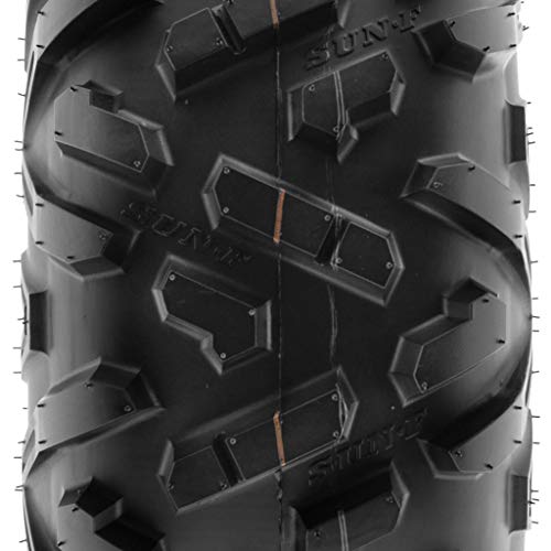 Set of 2 SunF Power.II 26x9-12 ATV UTV Off-Road Tires, All-Terrain, 6 PR, Tubeless A051 - size: 26x9-12