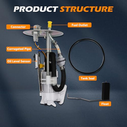 E2469M Fuel Pump Module Assembly Suitable for Mustang 4.0L/4.6L 2006-2009 OE FG0880, SP2099M, P76341M - size: E2469M-size: 31cm