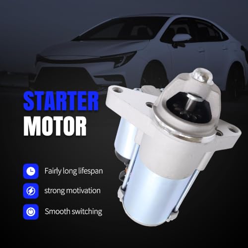 Starter Motor Compatible with Ford F-150 2011-2012 V6 3.5L/3.7L - size: 5405N