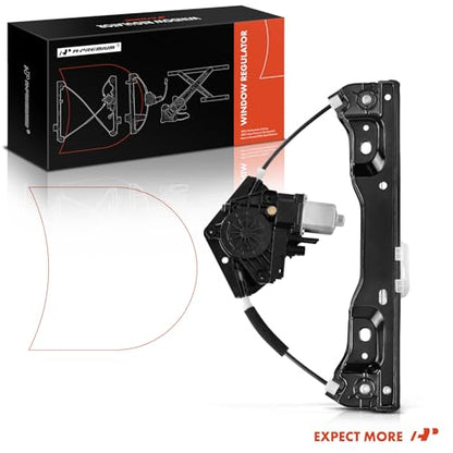 A-Premium Rear Passenger Side Power Window Regulator with Motor (2-Pin) - style: Rear Passenger Side (RH)