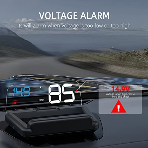 Heads up Display for Cars,Digital Speedometer for Car,OBD2 Gauge Display