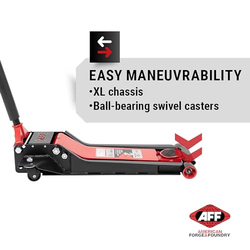 AFF 2 Ton Car Jack - Long Chassis Low Profile Manual Hydraulic - Super Duty - style: Long Chassis