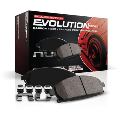 PowerStop Z23 Performance Carbon Fiber Ceramic Brake Pads Front Z23-2045