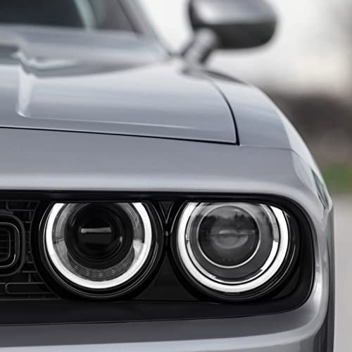 Halogen Headlight Compatible with Dodge Challenger 2015-2021 LH - color: Left Driver Side