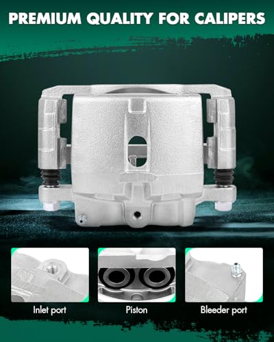 SCITOO Front Right/Rear Left Disc Brake Caliper With Bracket 18-B4728 - size: Front Passenger[18-B4728]