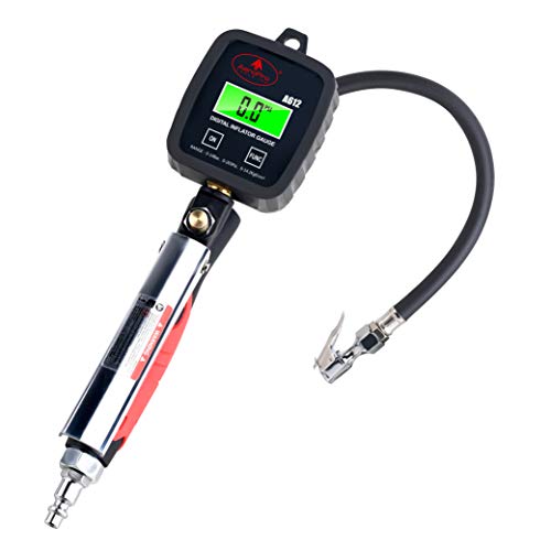 AEROPRO Tools Digital Tire Pressure Gauge with Inflator 203 PSI