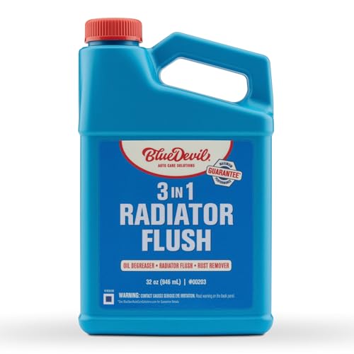 BlueDevil 3 in 1 Radiator Flush | 1 Quart | 6 Pack - size: Quart
