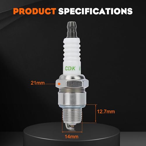 BPR6HS Spark Plug for Torch E6RTC NGK BPR6HS Toro 119-1961 - size: BPR6HS 2pack