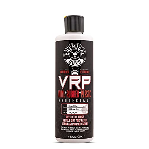 Chemical Guys, VRP Vinyl, Rubber & Plastic Dressing, Dry to Touch, 16 oz - size: 16 Fl Oz (Pack of 1)