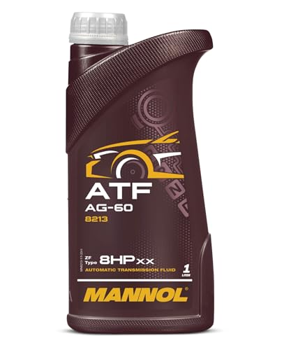 MANNOL 8213 ATF AG60-1, Converters, More, 8 Speed Transmission Fluid, 1L