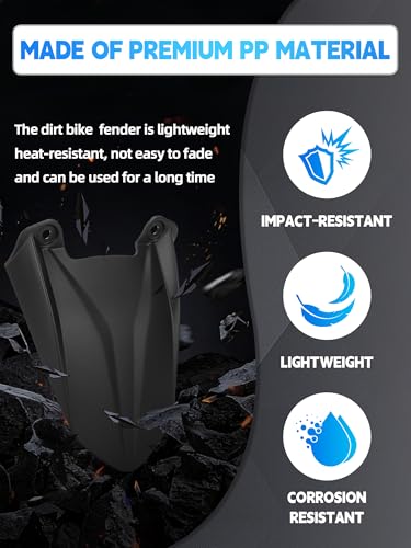 Rear Wheel Fender for Talaria Sting MX3 MX4 MX5-Black - color: Black-1
