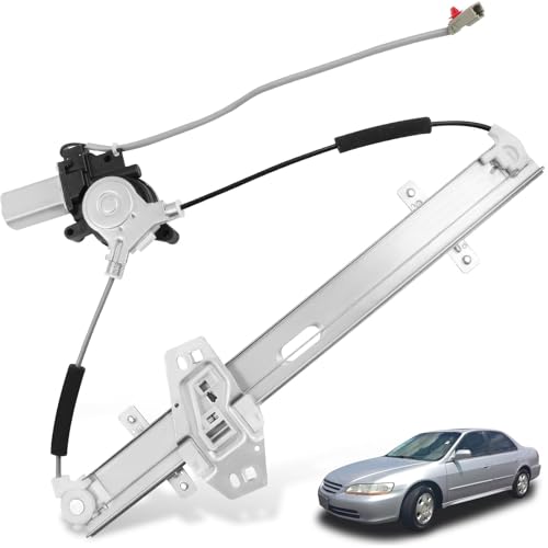 741-767 Front Passenger Right Side Power Window Regulator with Motor Assembly Fit for Honda Accord 1998-2002 - size: 741-767