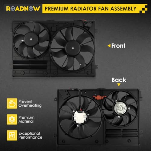 620-805 Radiator Cooling Fan Assembly Fit for Audi A3 TT Quattro