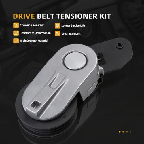 Serpentine Belt with Tensioner Kit #38197 3539155 419-122 - size: 1995-2011 for DeVille/Eldorado/Seville