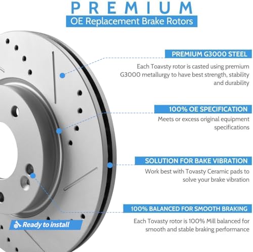 31464 31312 D905 D1650 Front Vented & Rear Solid Disc Brake Rotors Fit For Nissan Altima 2007-2013 - color: 31464R-31312R-D905-D1650