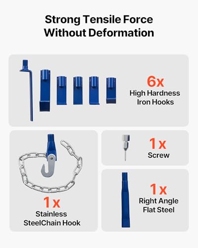VEVOR Dent Puller Kit, 14-in-1 Slide Hammer Dent Removal Kit, Heavy-Duty Auto Body Truck Repair Automotive Damage Remover Tool Repair Frame with Carrying Case, Extension Rod, Non-Slip Handle - size: 14-in-1