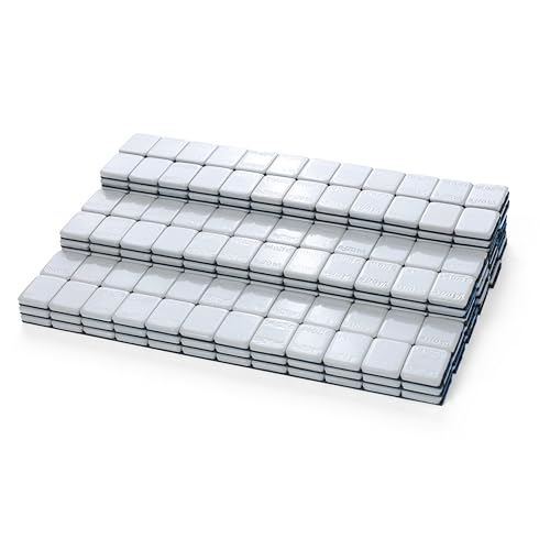 1/4oz, 0.25oz, 360 pcs, Grey, Adhesive Wheel Balance Weights for Cars, Trucks, SUVs, Motorcycles, and Other Vehicles.Slim Style (WW-025RGb) - color: Grey, size: 0.25oz - 360 pcs