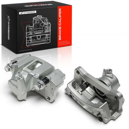 A-Premium Rear Left and Right Side Disc Brake Caliper with Bracket