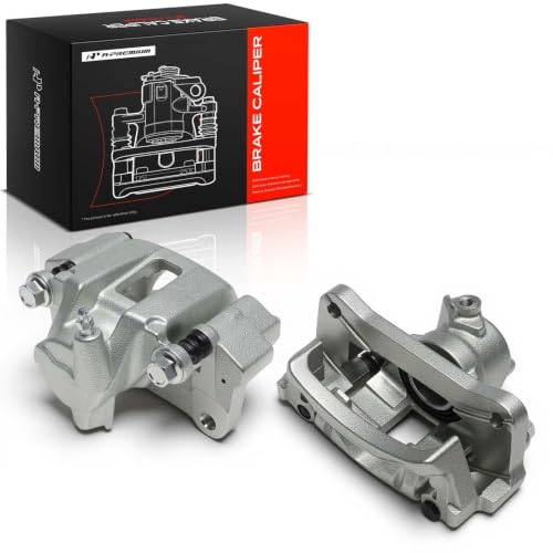 A-Premium Rear Left and Right Side Disc Brake Caliper with Bracket