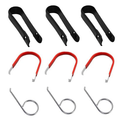 Wheel Lug Cap Cover Removal Tool Set, 3 Type Car Wheel Hub Removal Tool, Universal Nut Caps Lug Puller, Bolt Nut Cap Removal Tool Hook, Compatible with Most Cars (9PCS)