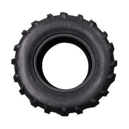GarveeTech Set of 4 – 25x8-12 Front, 25x10-12 Rear ATV/UTV Tires - size: 25X8-12 & 25X10-12, style: Pattern 137