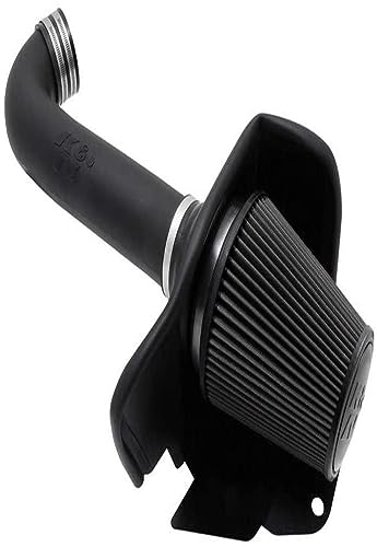 K&N Cold Air Intake System: Dry-Flow Air Filter, Increase Performance & Towing: Compatible with 2011-2025 Dodge/Jeep Durango, Grand Cherokee, 30-1563 - style: Dry Flow Filter