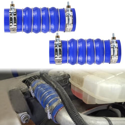 2PCS Upper Radiator Hoses 2.5" ID Compatible with Kenworth Paccar Peterbilt