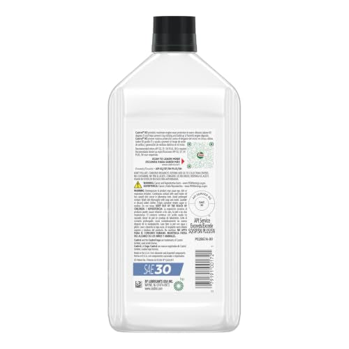 Castrol HD-30 Motor Oil, 1 Quart, Pack of 6