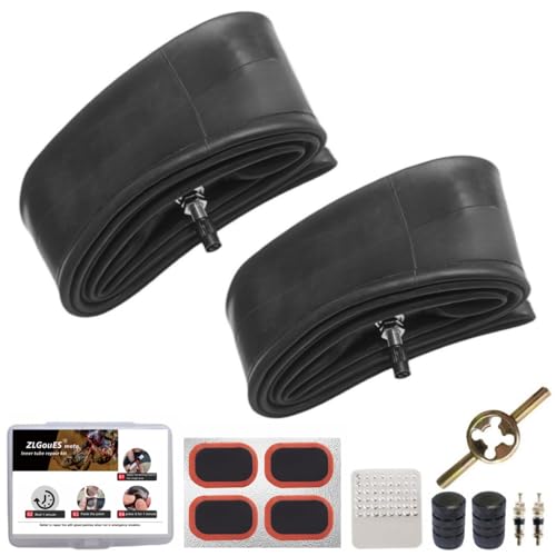 70/100-19 80/100-19 2.75/3.00-19 3.00-19 Electric Dirt Bike Inner Tube Heavy Duty - 2.1 mm Thickness for Surron Light Bee X Talaria UltraBee EridePro X160/X260 CRF 100F 125FB 150F 450R