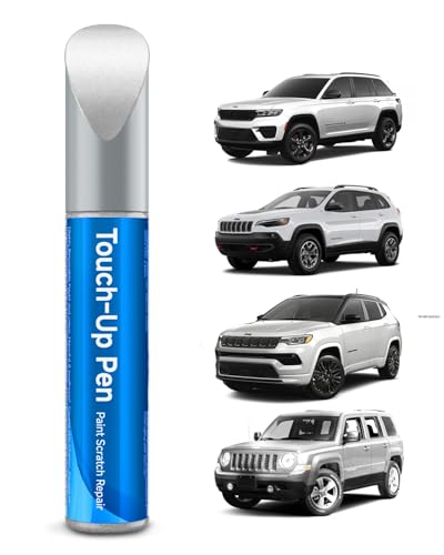 Touch Up Paint Compatible with Jeep Exact Match Touch Up Paint Car Scratch Repair (Bright White(PW7/GW7) Compatible with Cherokee/Compass/Grand Cherokee/Grand-Wagoneer/Patriot/Wagoneer/Wrangler-JK/Wrangler-JK-Unlimited) - color: Bright White(PW7/GW7) Comp