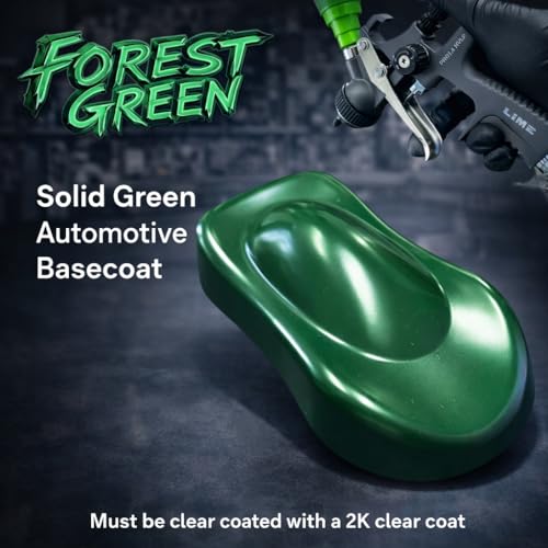 LiME LiNE Automotive Basecoat Paint (1 Pint) (Forest Green) - color: Forest Green