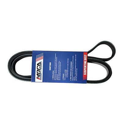MOCA 7PK1732 EPDM Serpentine Belt for 2007-2008 Acura RDX 2.3L & 2005-2006 Dodge Ram 1500 8.5L - size: 7PK1732