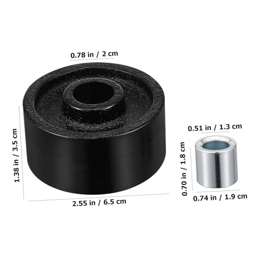 Universal Wheel Front Jack Wheel Replacement for Hydraulic Floor Jacks Easy Assembly and Installati