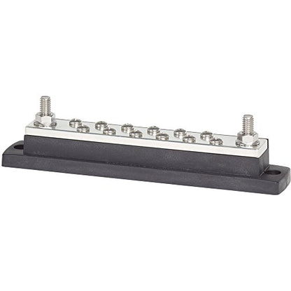 Blue Sea Systems 2105 250 Amp MaxiBus BusBar with 12 screws - style: 250A - 18 Stud, no Cover