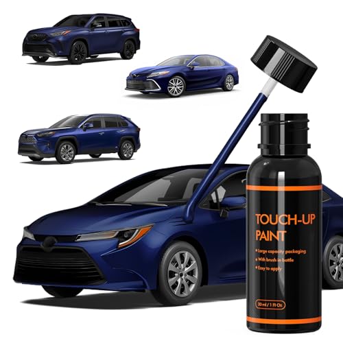 8X8 Blueprint Touch Up Paint Compatible with Toyota Car - color: Blue Print (8X8)