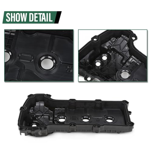 LQI Engine Valve Covers Set w/Gasket Fit 2011-2018 Ford Edge 3.5L - size: Fit Ford 2011-2019/ 2013-2019 Lincoln 3.7L