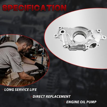 Oil Pump & Timing Chain Kit with Timing Cover Gasket - color: QH-TCK-GM5300-001