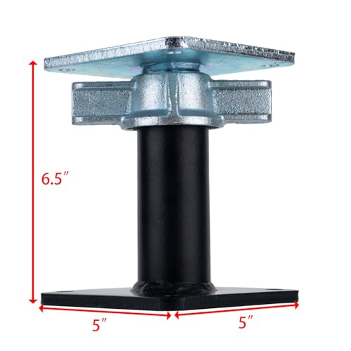 2 Pack Adjustable Support Jack Lightweight Steel Bracing and Jack Posts - 6.5" - 10" Adjustment Range Adjustable Jack for Temporary Support Suitable for Small Space, Underpasses, Attics, Decks - size: 6.5-10