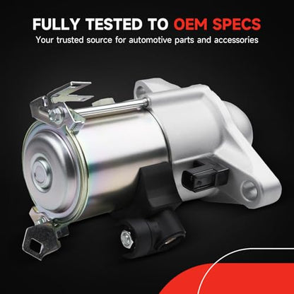 19159 New Starter Replacement for Honda Civic L4 1.8L 2012-2015, Honda HR-V 1.8L 2016-2022, Acura ILX 2.0L L4 2013 2014 2015, 31200-R1A-A01 31200-R0A-004 31200-RIA-A11 19264