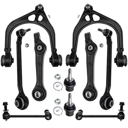 Detroit Axle - RWD Front End Kit for Chrysler 300 Dodge Challenger Charger - size: 10CS34467/10PC