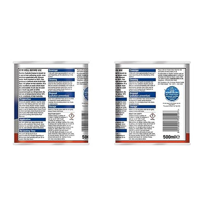Rustins Quick Drying Radiator Enamel Satin 500ml - size: 16.9 Fl Oz (Pack of 1)