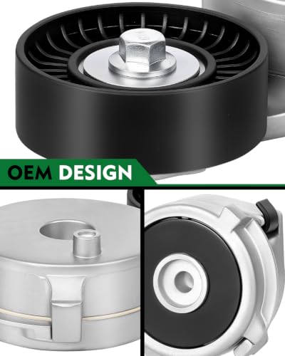 Belt Tensioner Assembly with Pulley for:-Chevy S10 1998-2003 - size: 38165