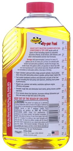 Rislone Fuel Injector Cleaner with Upper Cylinder Lubricant - 32 oz - style: 6 Pack