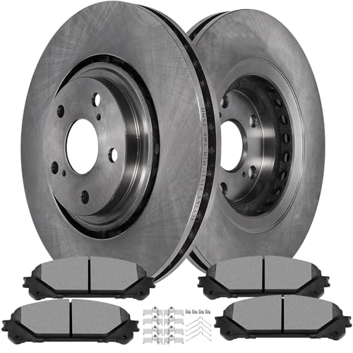 SCITOO Front Brake Kits Disc Brake Rotor Brakes Pads:31511;D1324 - size: Front 31511 + D1324 [2+4PCS]