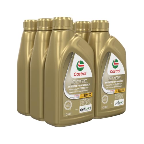 Castrol EDGE Extended Performance 5W-30 Adv Full Syn Motor Oil, 1Qt, 6 Pack - size: 1 quart (Pack of 6)