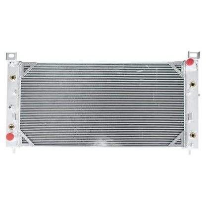3 Row Aluminum Radiator For 2001 2002 Chevy Silverado GMC Sierra 2500 3500 8.1L V8