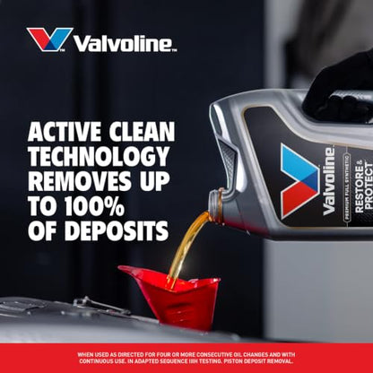 Valvoline Restore & Protect Full Synthetic 5W-30 Motor Oil 1 Quart - size: 1 QT, style: Restore & Protect