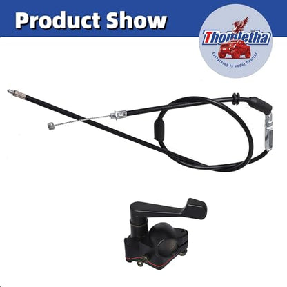 Motocycle Carburetor Thumb Throttle Cable 20-26mm Replacement for ATC70 ATC90 ATC110 TRX70 TRX90